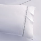 350TC Laurel Embroidered Border Sheet Set Sheet