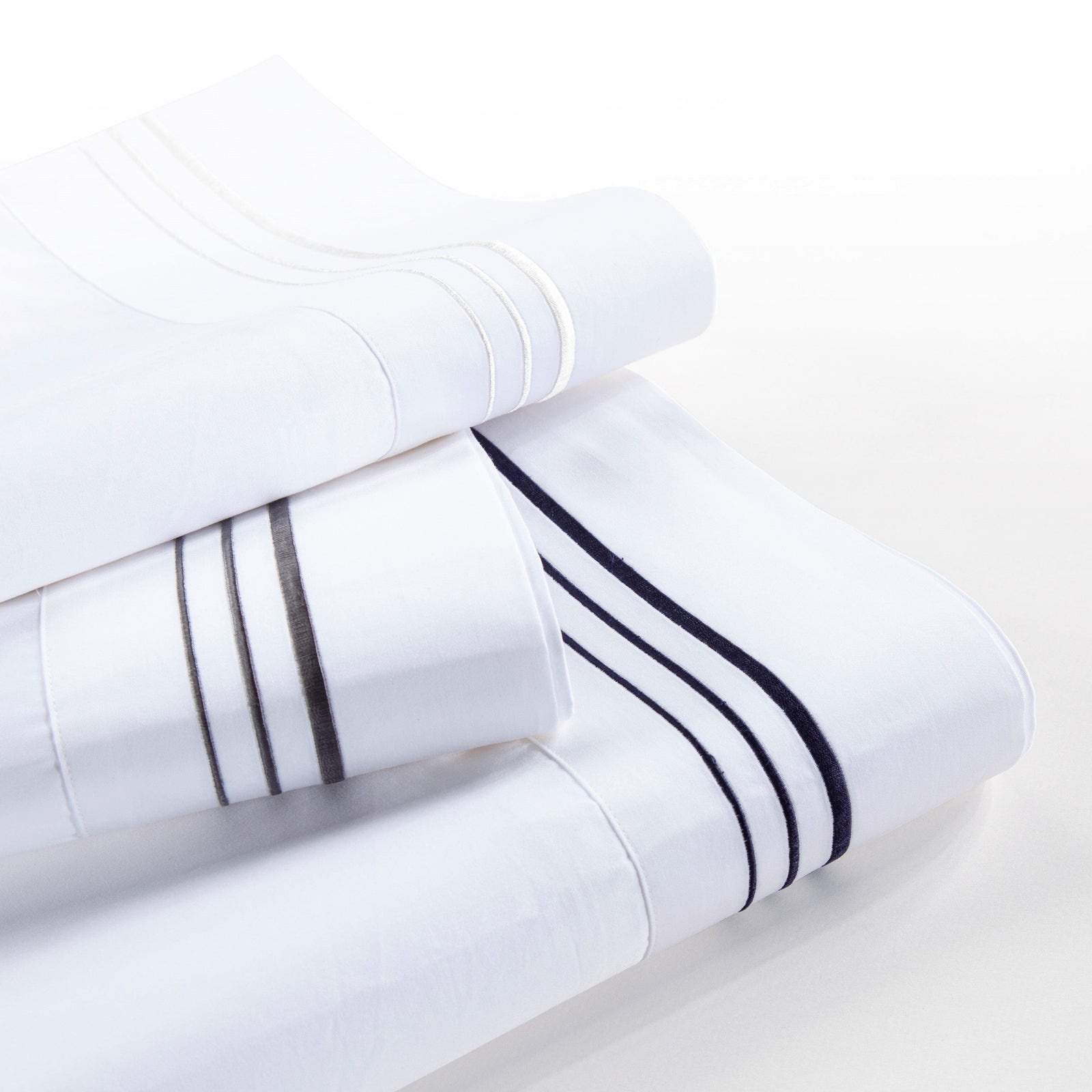 Border Embroidery 350TC Cotton Sateen Sheet Set Sheet