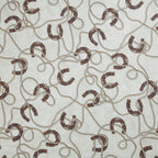 Pierre Horseshoes 350TC Sateen Sheet Set Sheet
