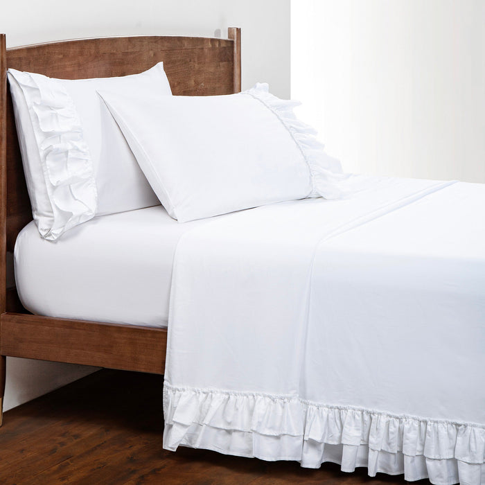 Savannah Ruffled Sheet Set Sheet