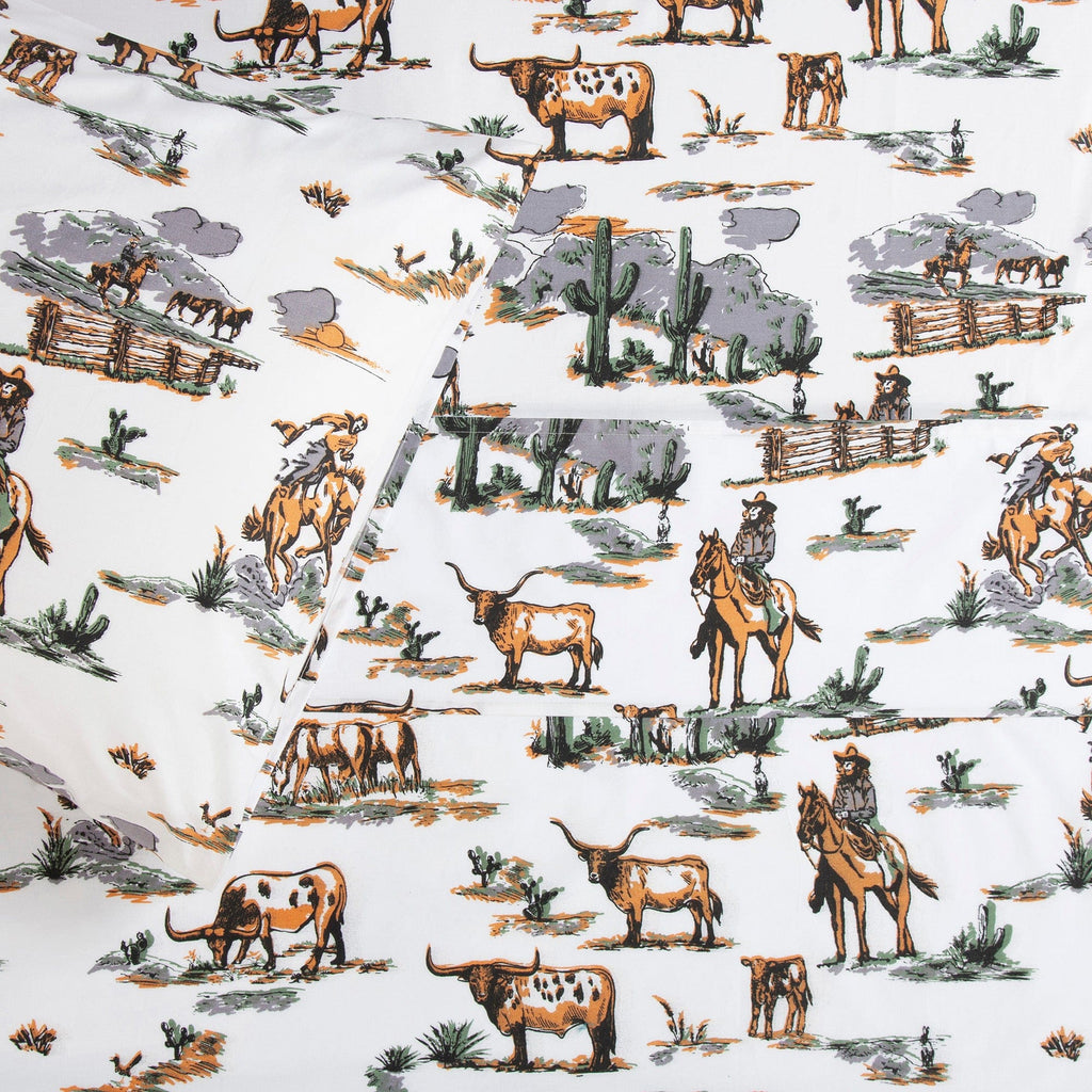 200TC Cotton Ranch Life Sheet Set Sheeting