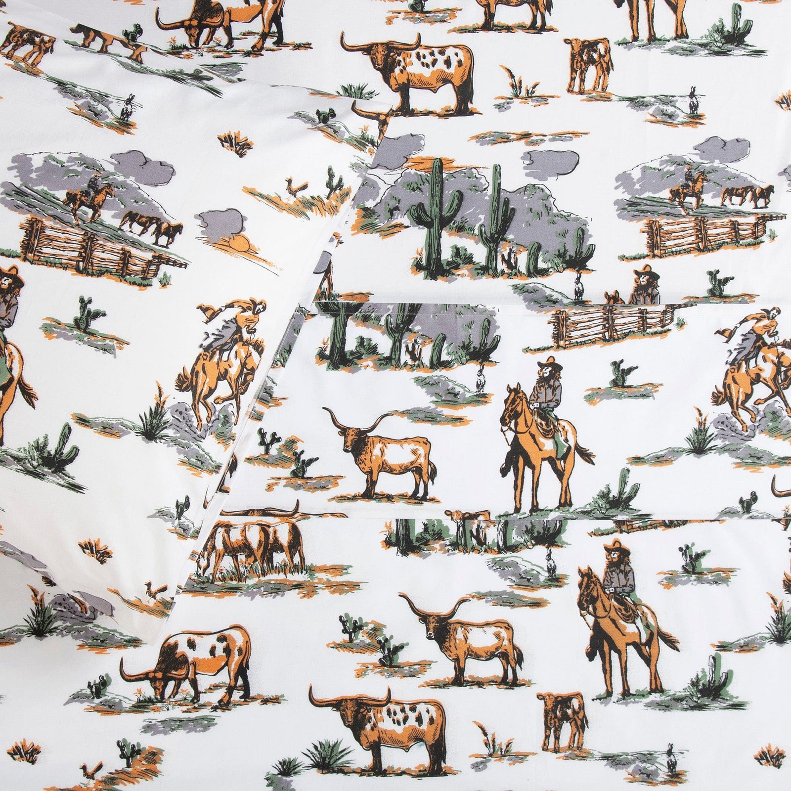 200TC Cotton Ranch Life Sheet Set Sheeting