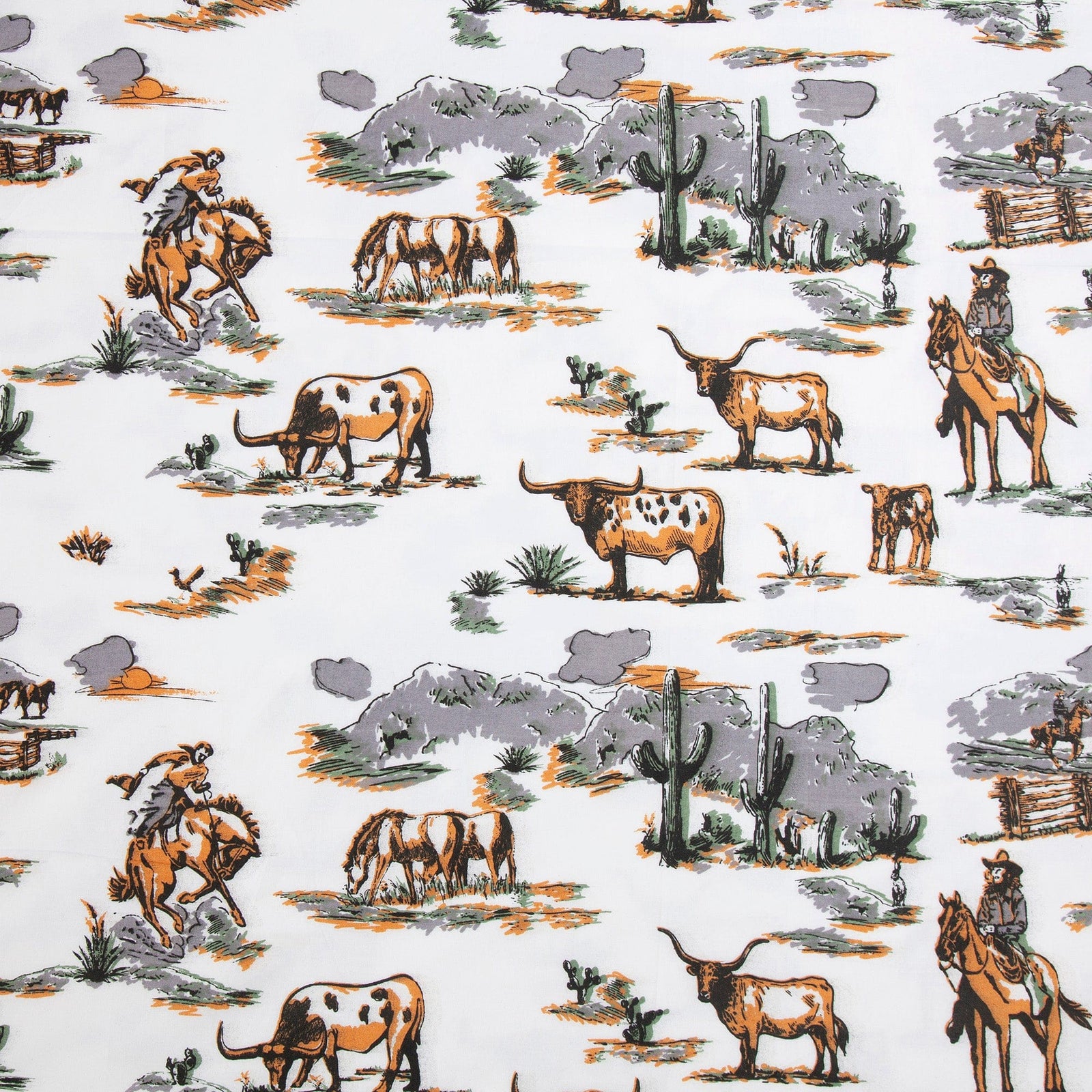 200TC Cotton Ranch Life Sheet Set Sheeting