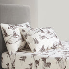 200TC Cotton White Pine Sheet Set Sheeting
