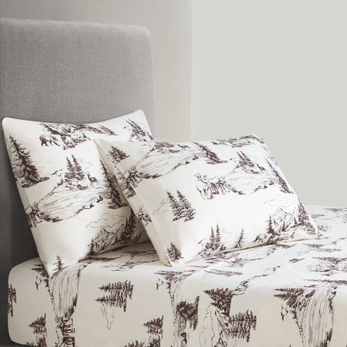 200TC Cotton White Pine Sheet Set Sheeting
