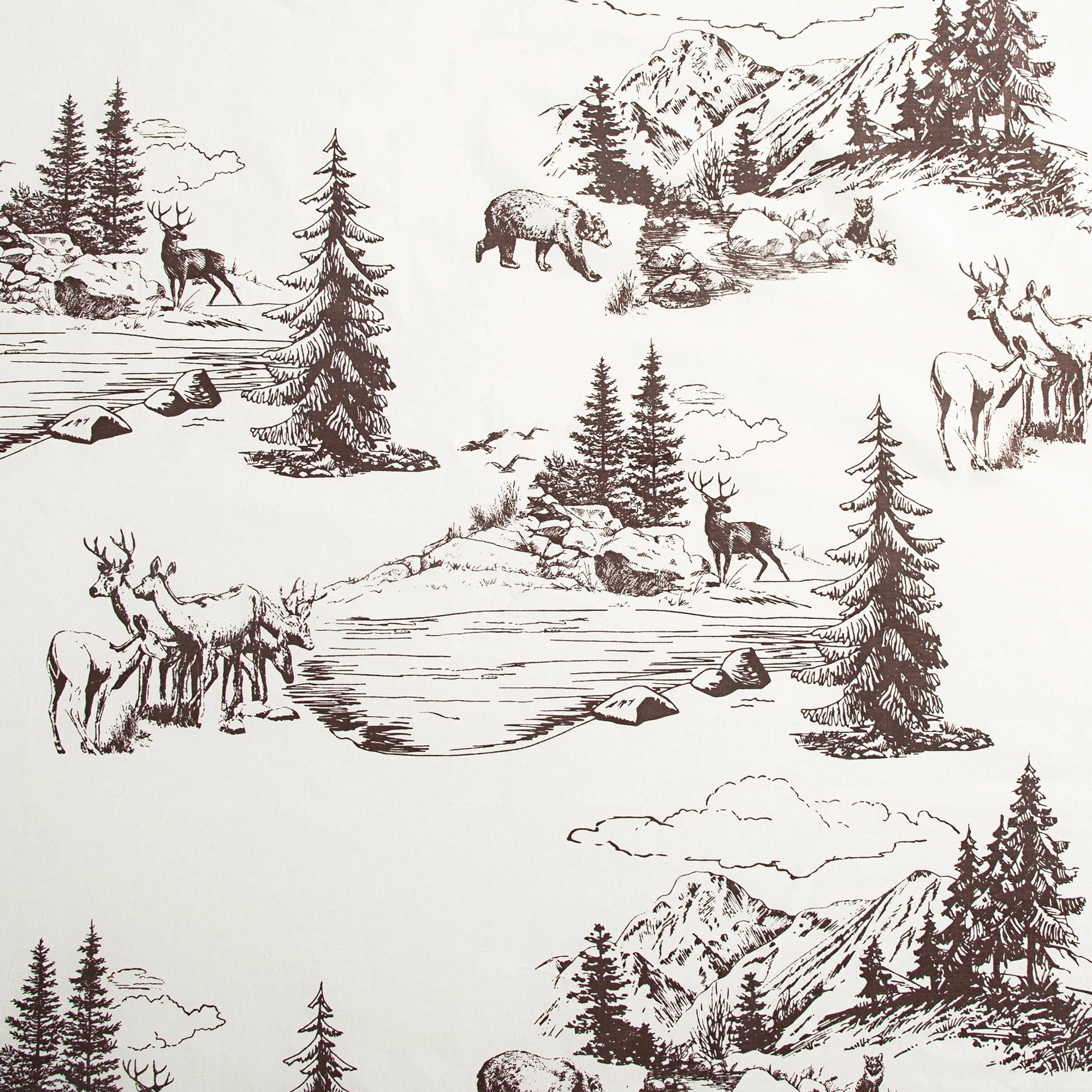 200TC Cotton White Pine Sheet Set Sheeting