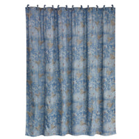 Lee Western Washed Denim Shower Curtain Shower Curtain