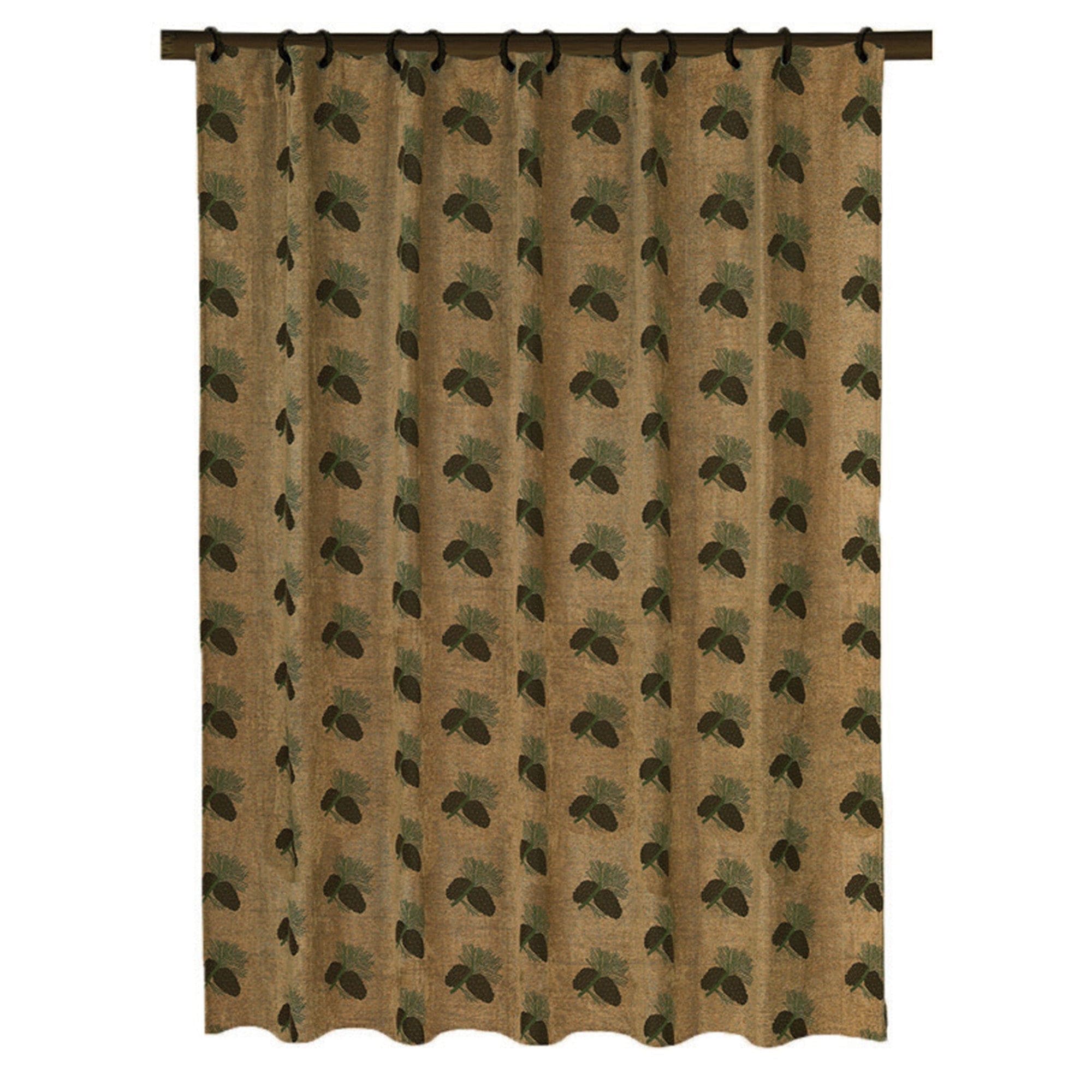 Pine Cone Shower Curtain Shower Curtain
