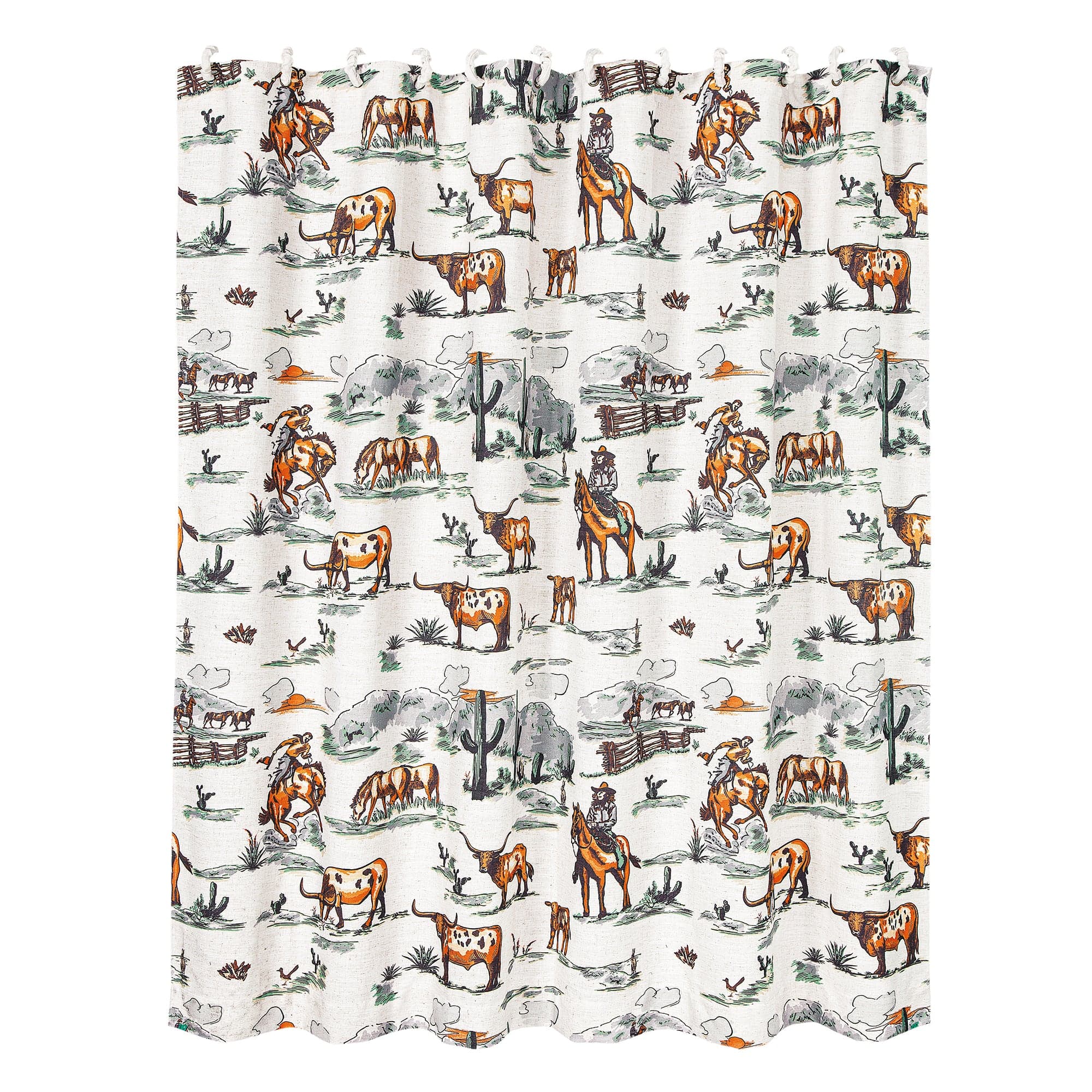 Paseo Road Ranch Life Shower Curtain - Thumbnail 2