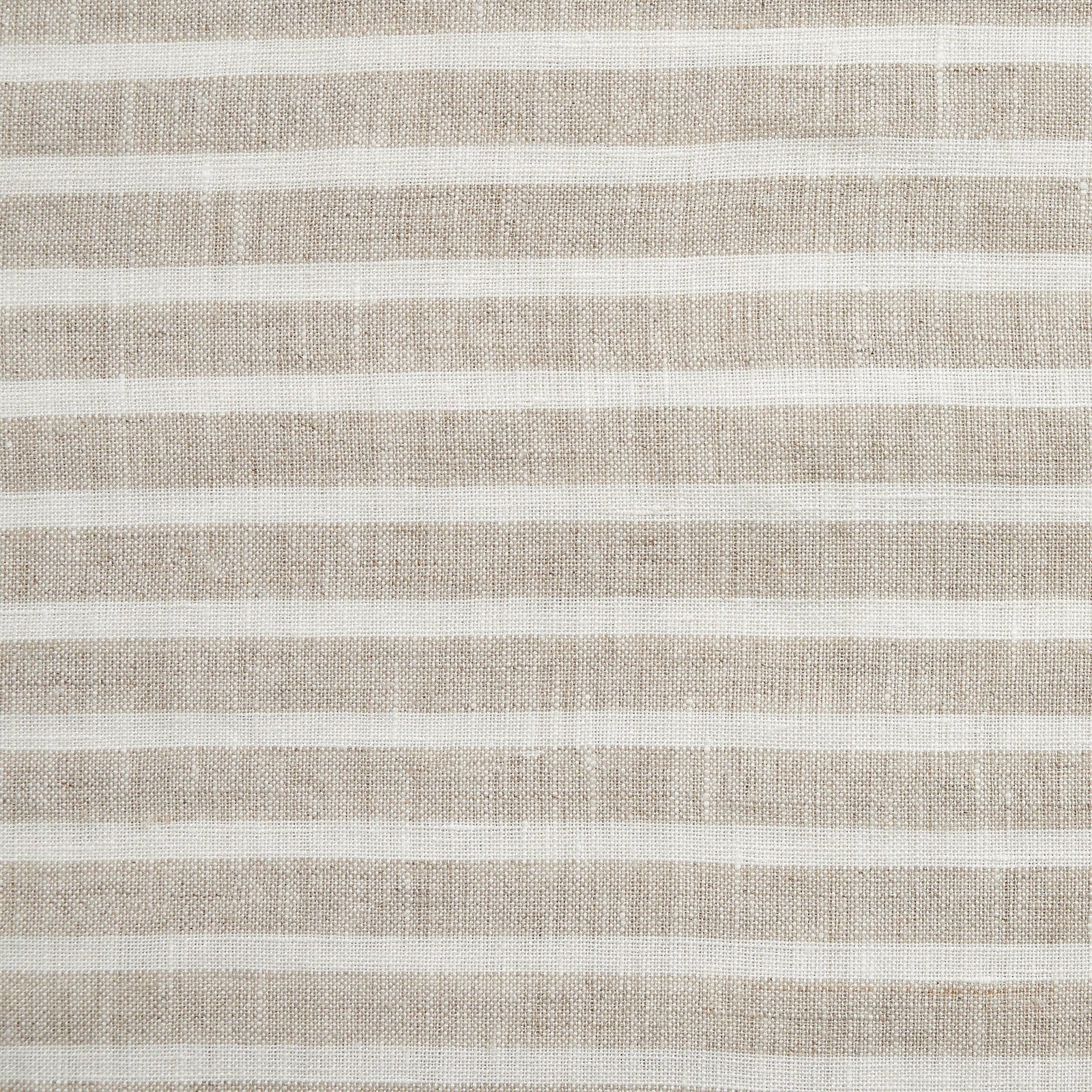 100% French Flax Linen Railroad Stripe Reversible Swatch Swatch