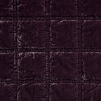 Stella Faux Silk Double Box Stitch Swatch Dark Violet Swatch