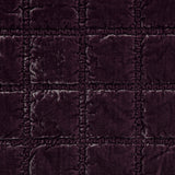 Stella Faux Silk Double Box Stitch Swatch Dark Violet Swatch