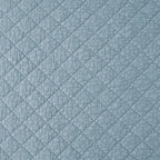 Stonewashed Cotton Gauze Fabric Swatch Mineral Blue Swatch