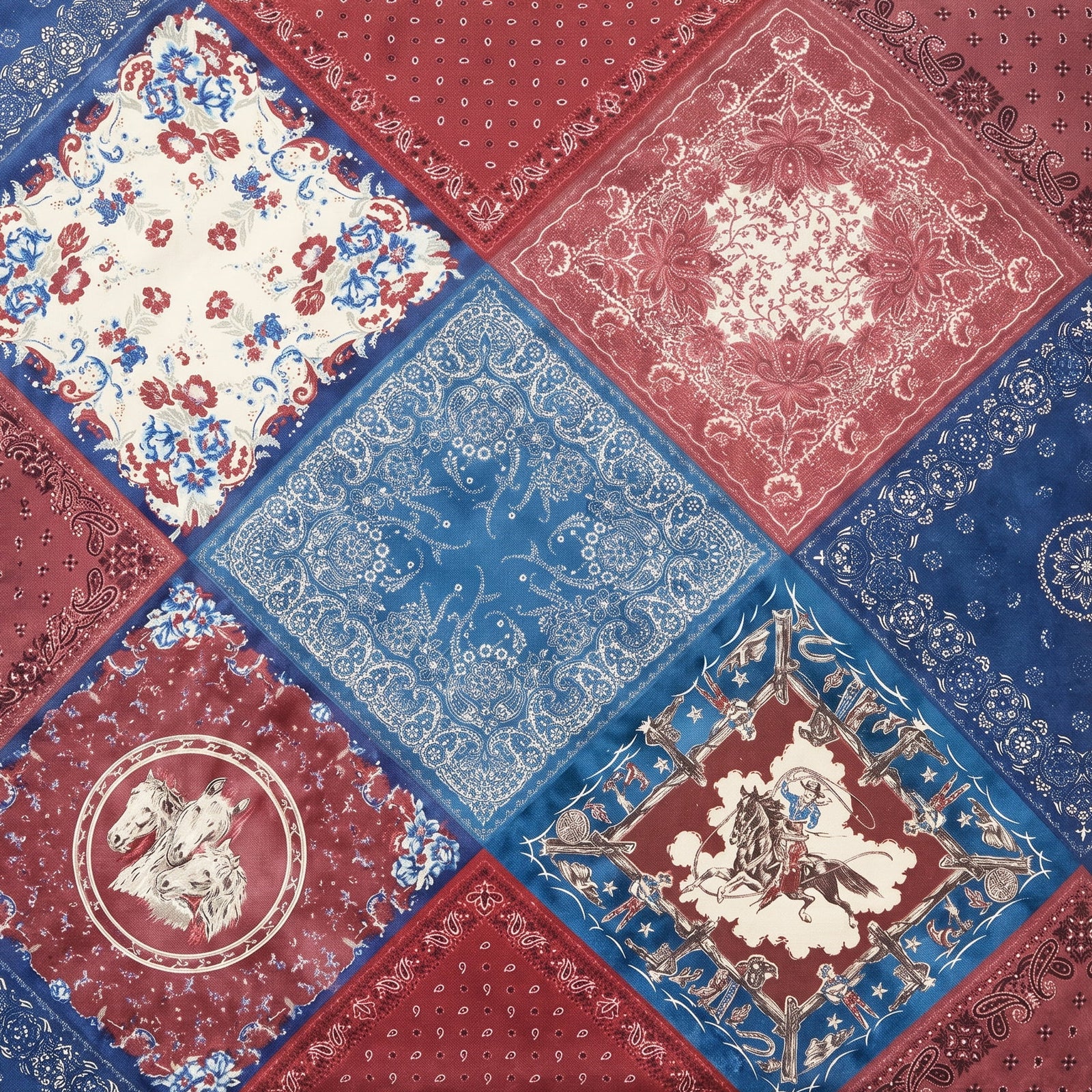 Patchwork Bandana Swatch Swatch