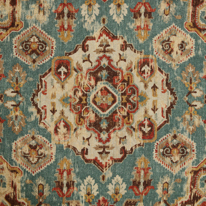 Carmen Kilim Swatch Teal Swatch