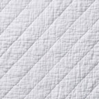 Stonewashed Cotton Gauze Fabric Swatch Vintage White Swatch