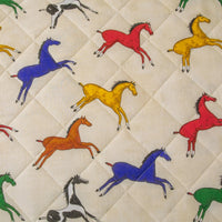 Wild Horses Reversible Quilt Swatch Swatch