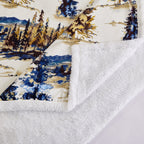 Acadia Campfire Sherpa Throw Throw