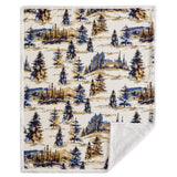 Acadia Campfire Sherpa Throw, 6 MOQ Throw