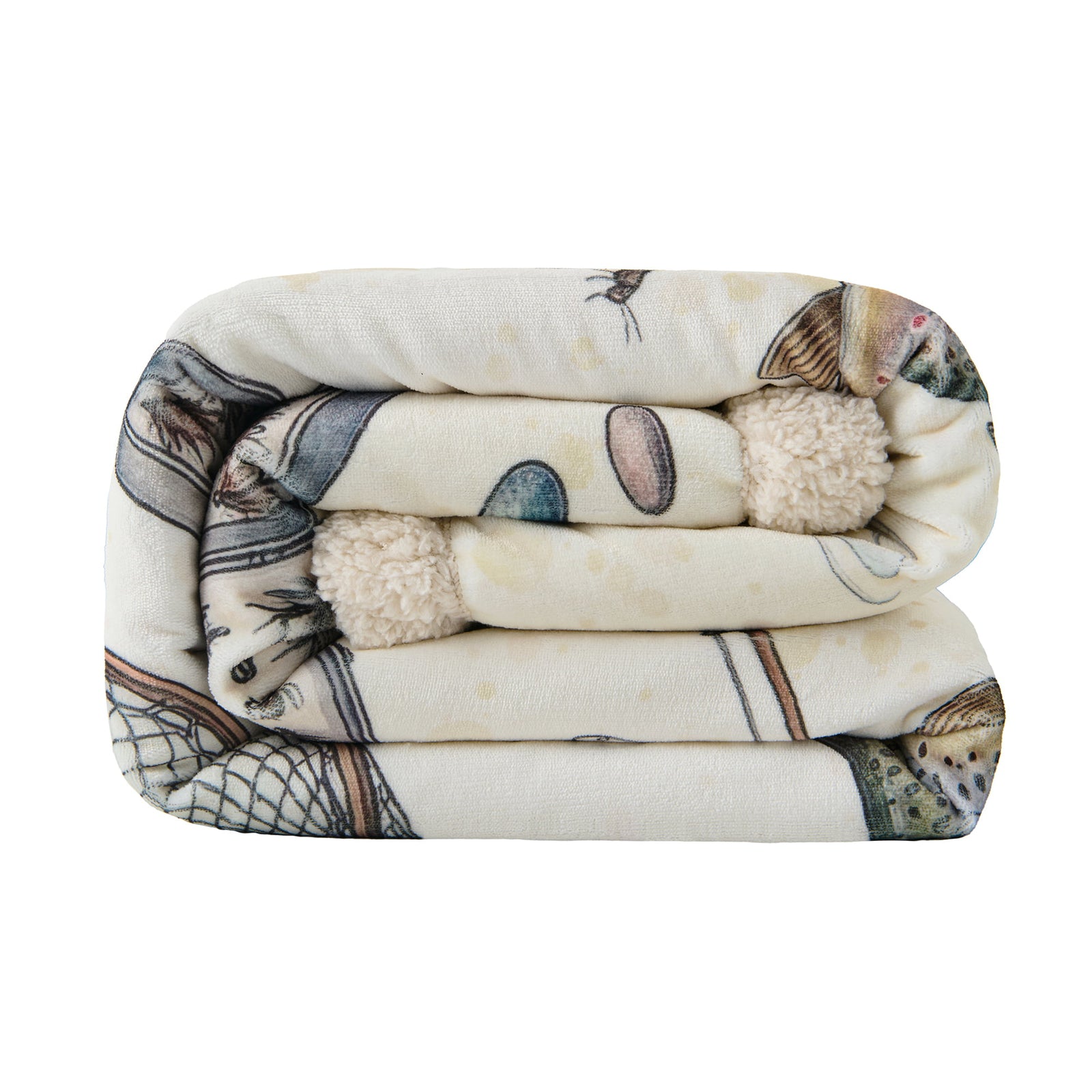 Angler Gear Campfire Sherpa Throw Throw