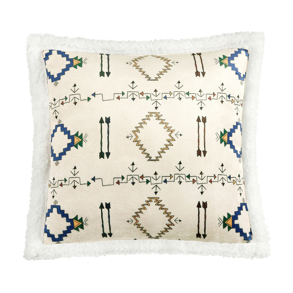 Arrow Campfire Sherpa Throw Throw