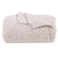 Pebble Creek Super Soft Throw Blanket Blush Throw