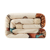 Boots & Hats Campfire Sherpa Throw Throw