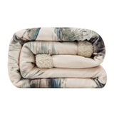 Cabin Country Campfire Sherpa Throw Throw
