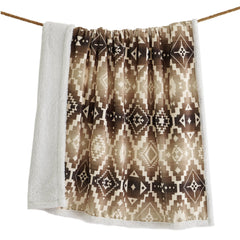 Chalet Campfire Sherpa Throw, 6 MOQ Throw