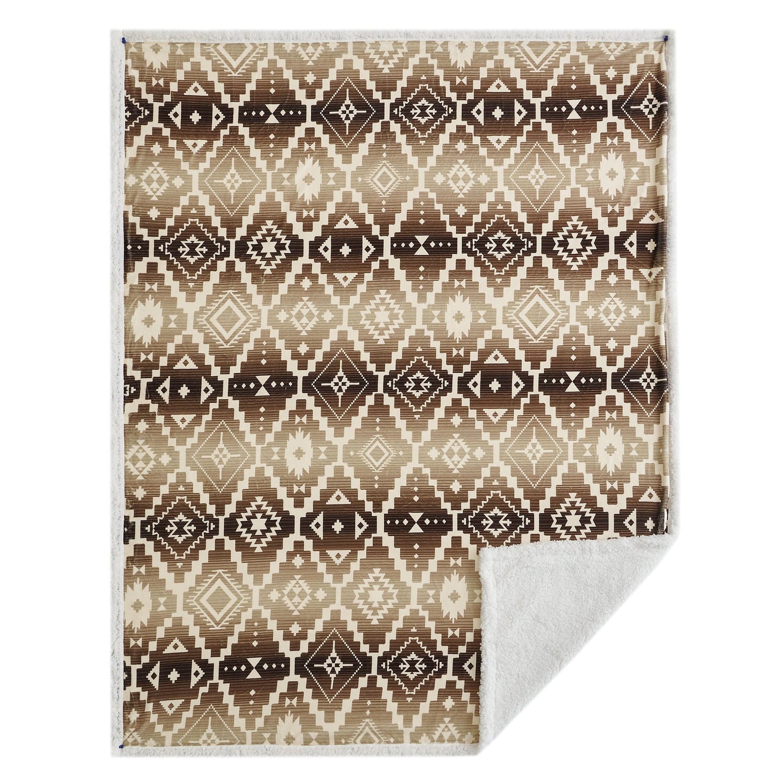 Chalet Campfire Sherpa Throw, 6 MOQ Throw