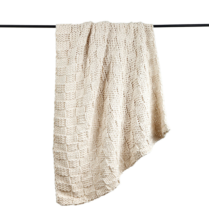 Chess Knit Throw Throw