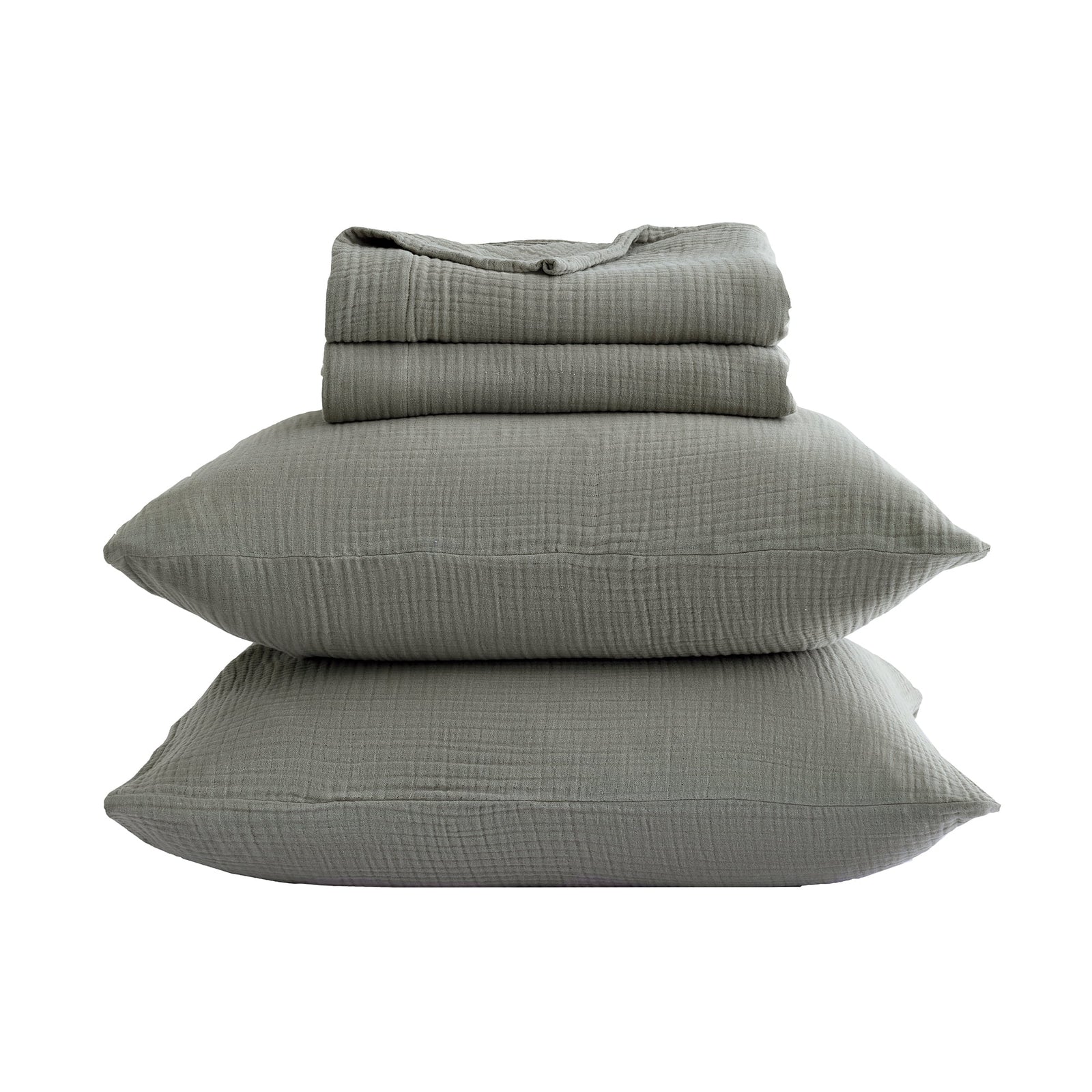 Cotton Voile Blanket Set Throw