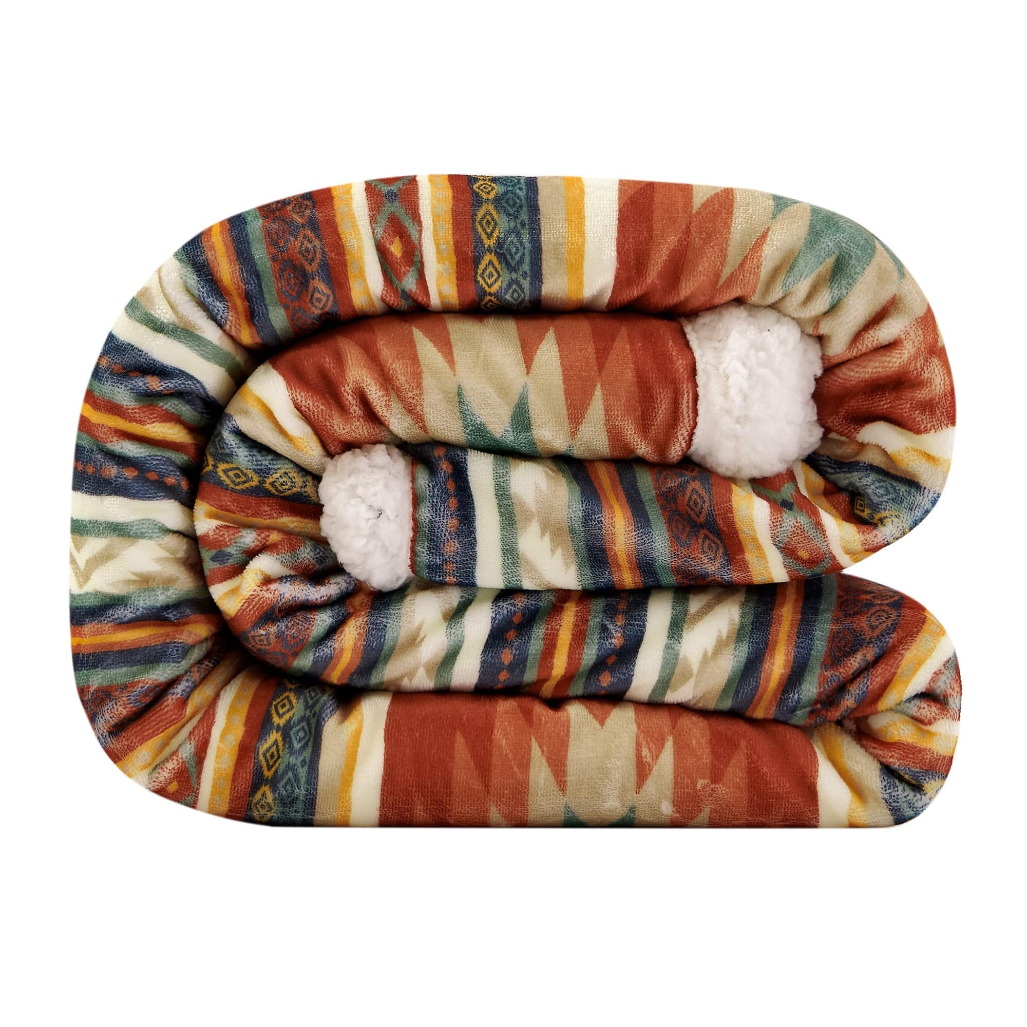 Del Sol Campfire Sherpa Throw Throw