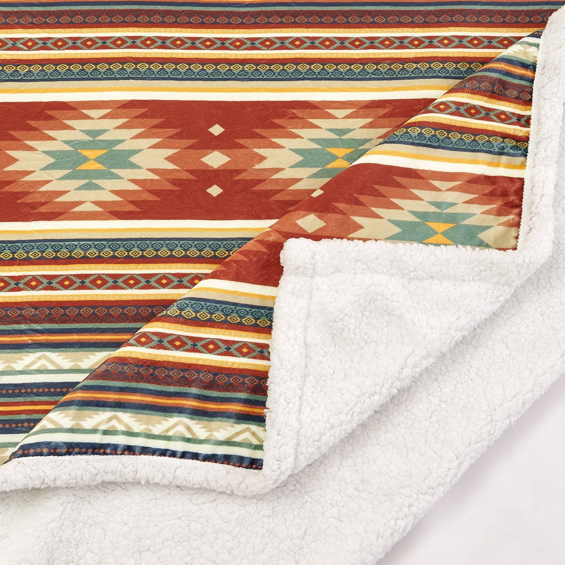 Del Sol Campfire Sherpa Throw Throw