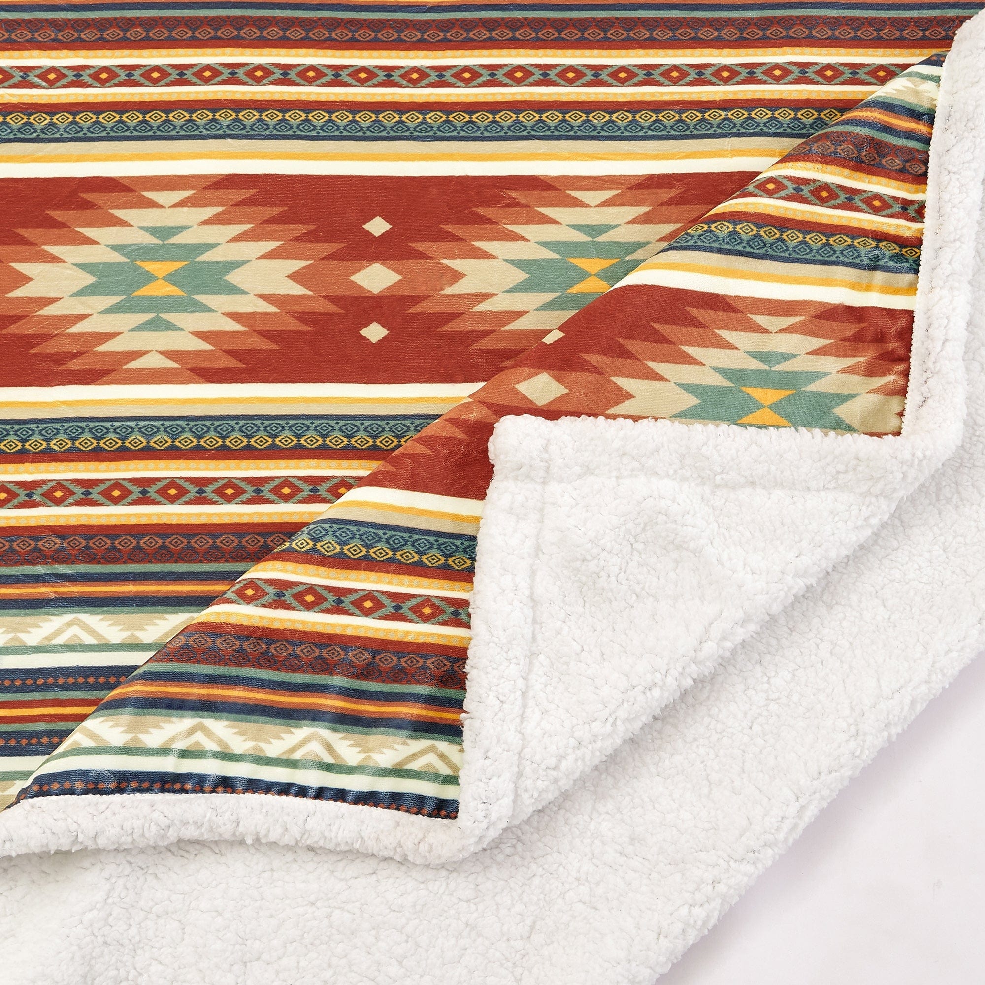 Del Sol Campfire Sherpa Throw Throw