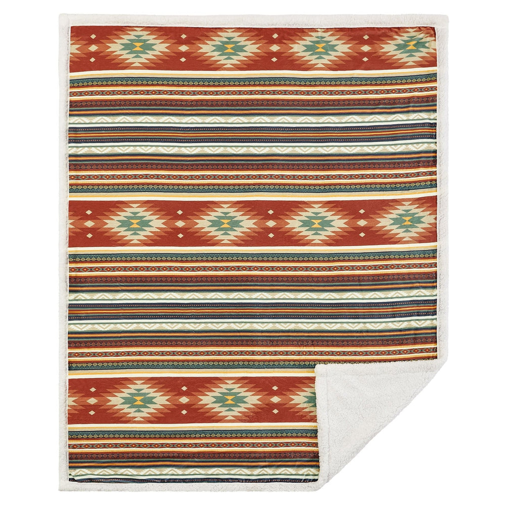 Del Sol Campfire Sherpa Throw Throw