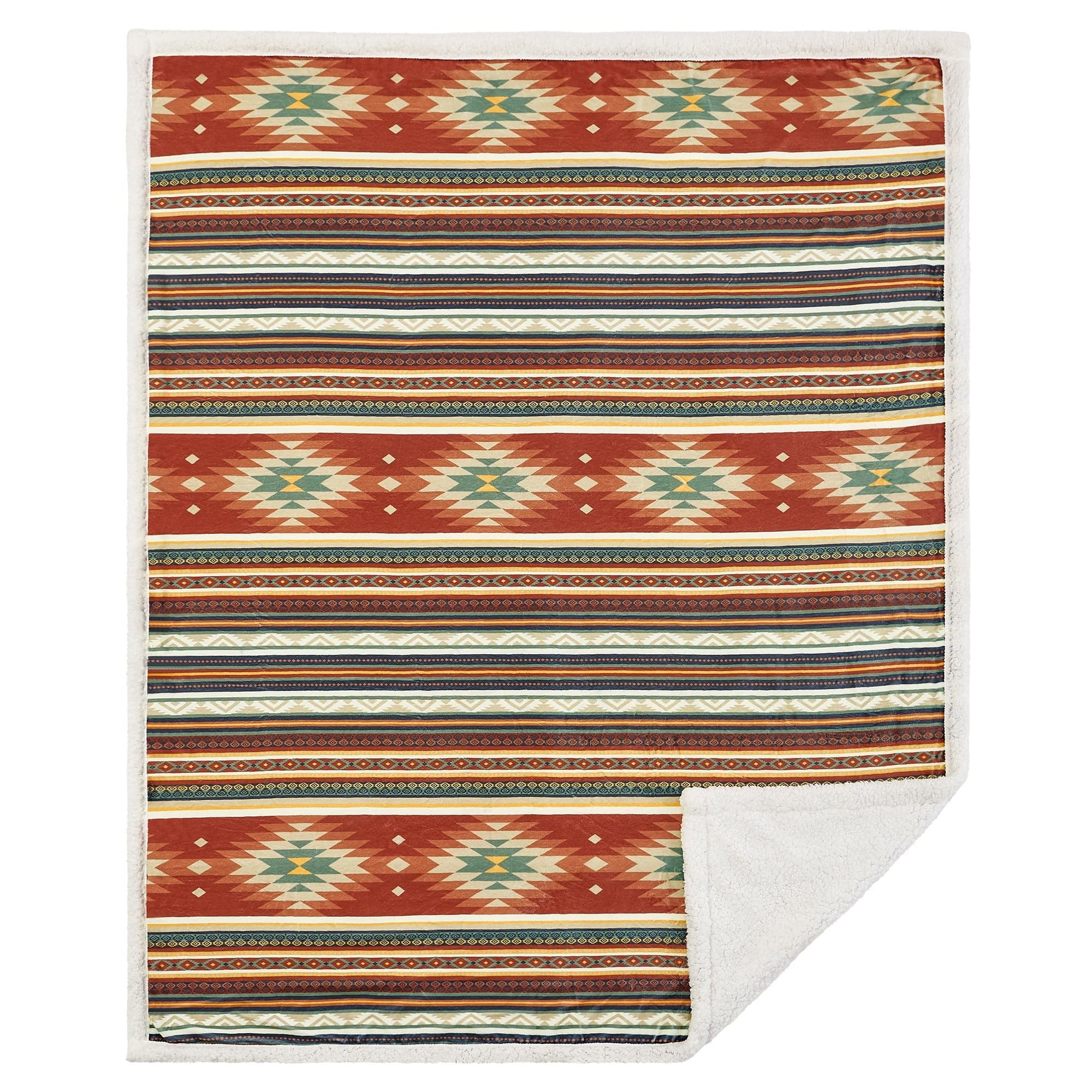 Del Sol Campfire Sherpa Throw Throw