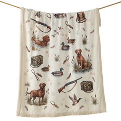 Duck Camp Campfire Sherpa Throw Throw