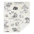 Farm Life Campfire Sherpa Throw Throw
