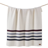 Heritage Stripe Washable Wool Throw Throw