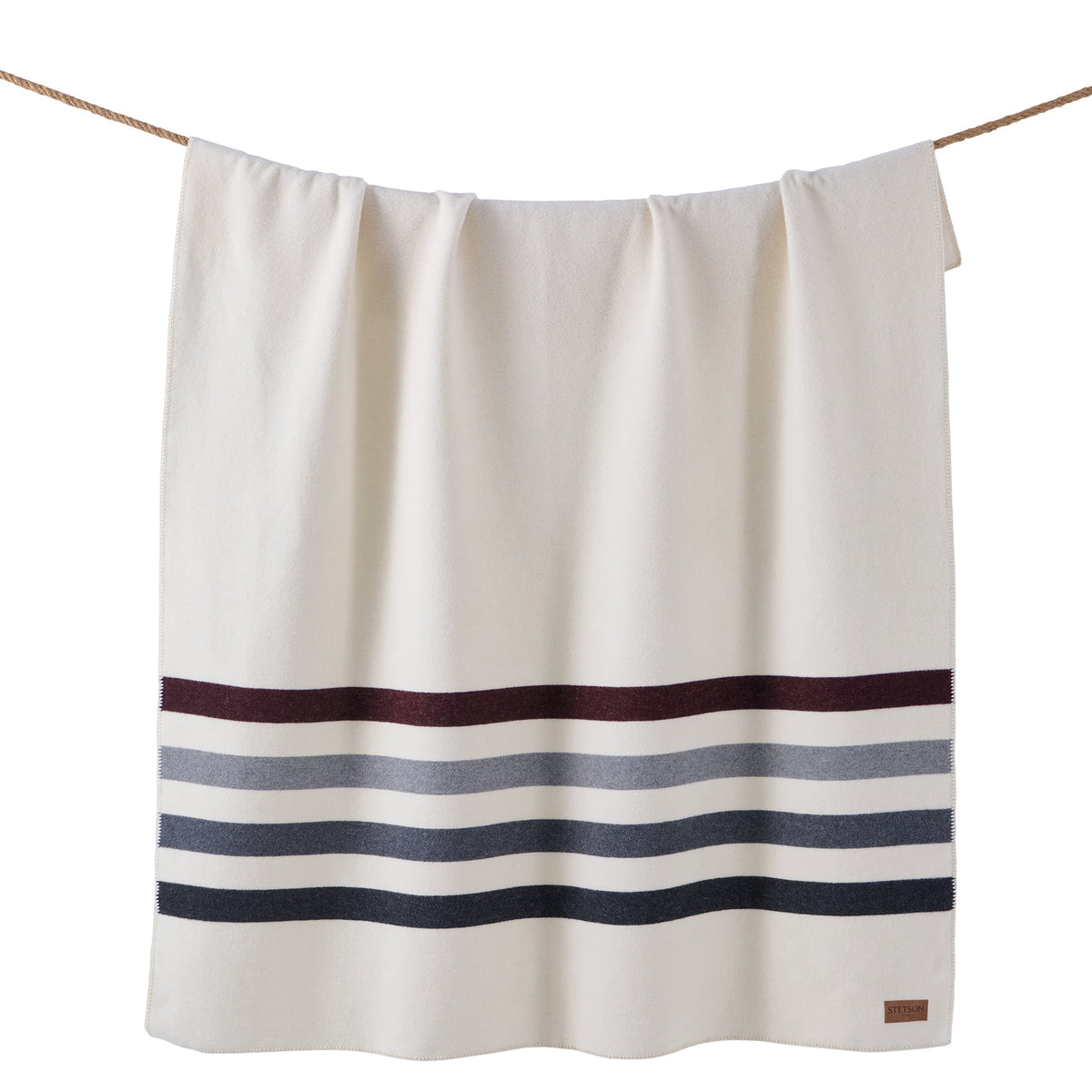 Heritage Stripe Washable Wool Throw Throw