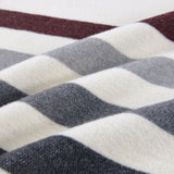 Heritage Stripe Washable Wool Throw Throw