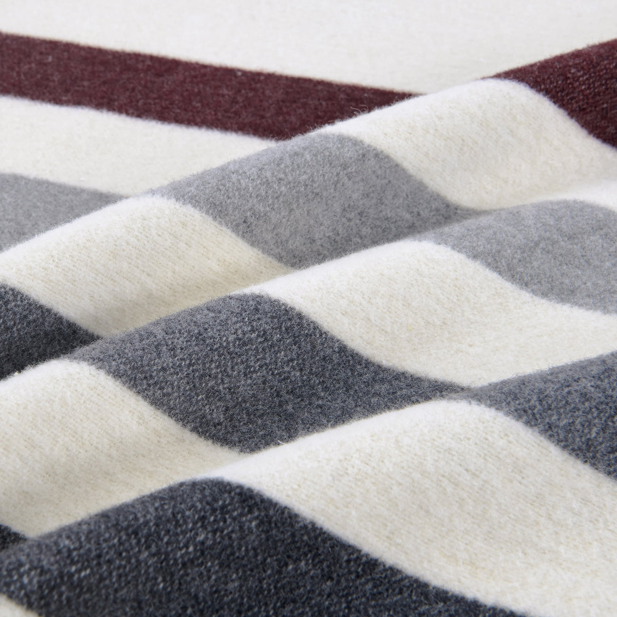 Heritage Stripe Washable Wool Throw Throw