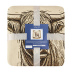 Highland Cow Campfire Sherpa Throw Throw