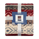 Home on the Range Aztec Campfire Sherpa Throw Throw