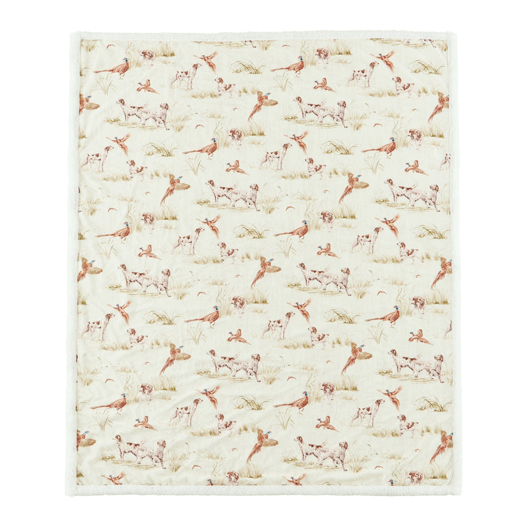 Hunt Life Campfire Sherpa Throw Throw