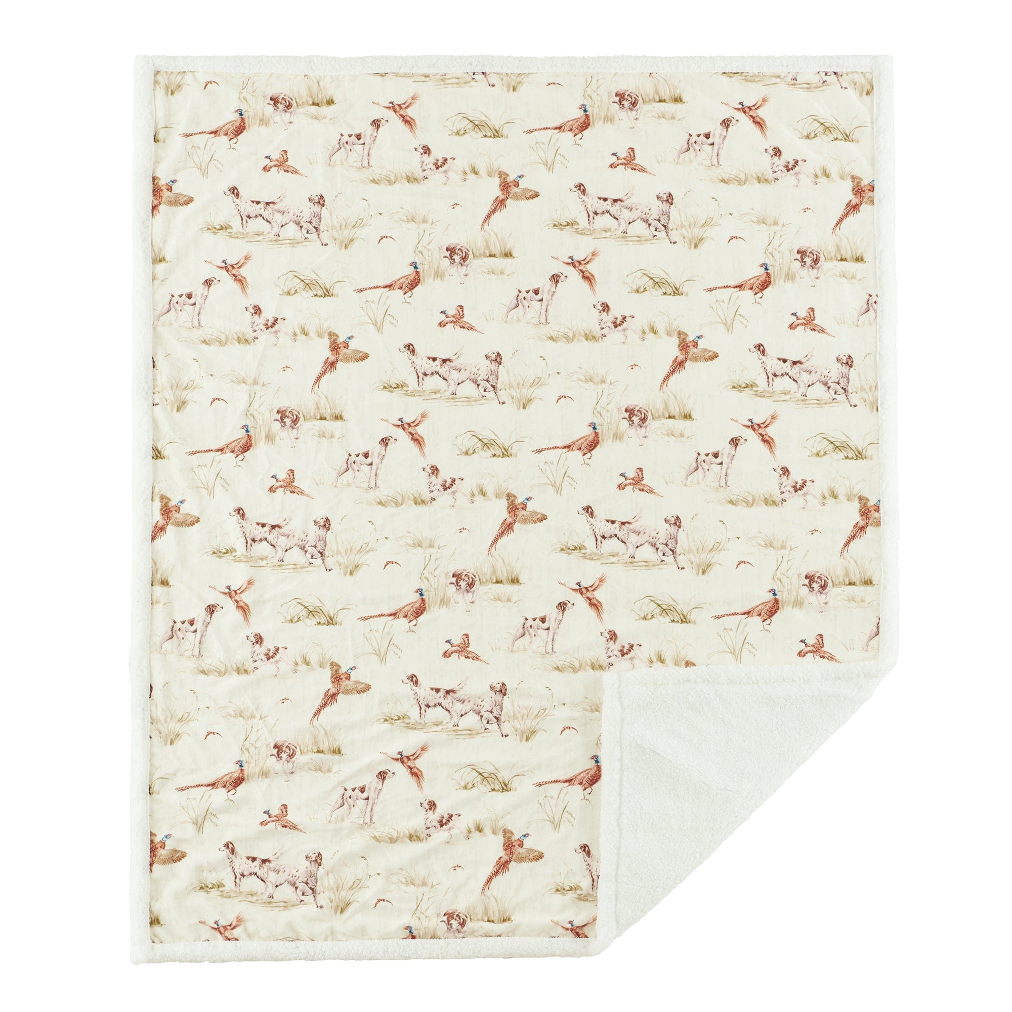 Hunt Life Campfire Sherpa Throw Throw