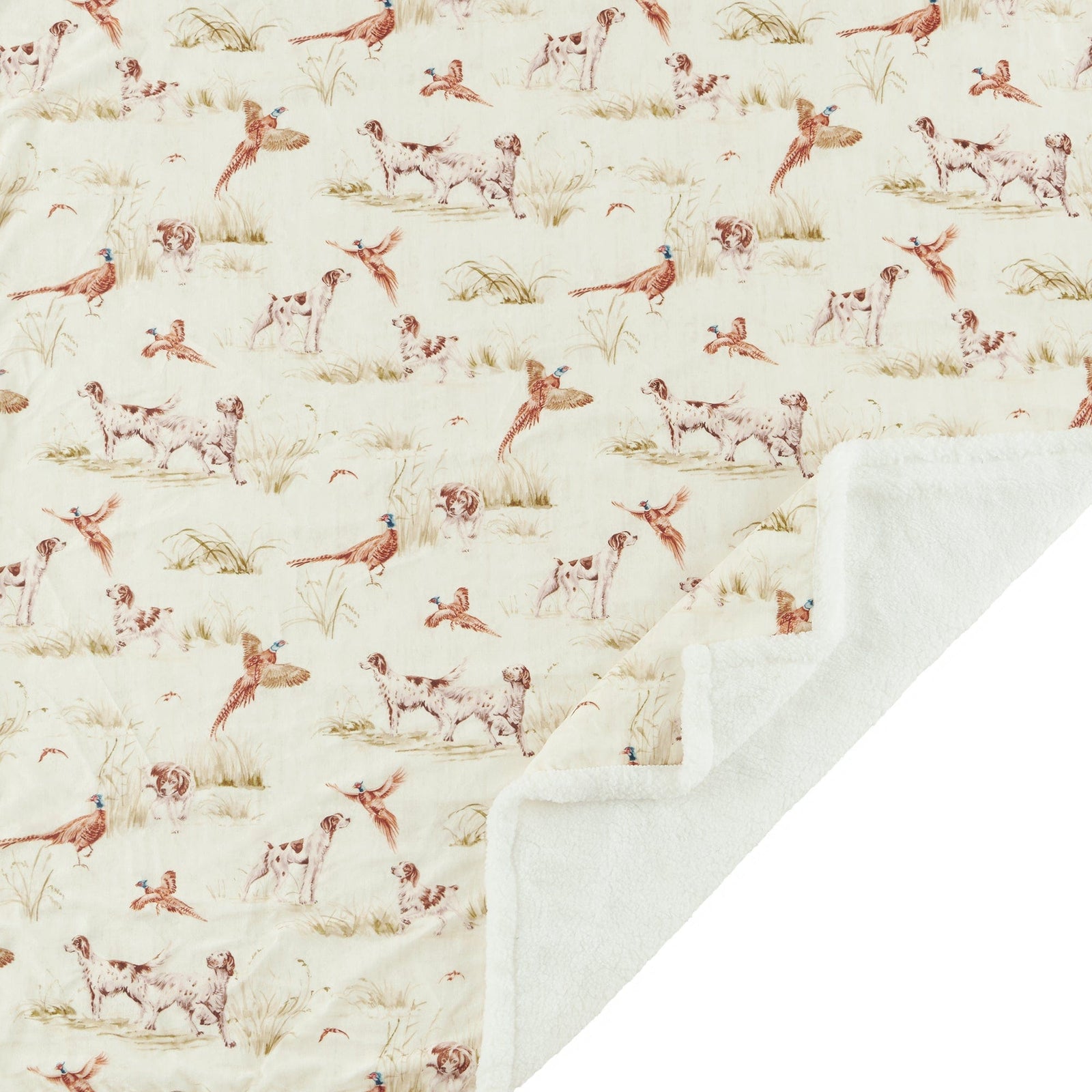 Hunt Life Campfire Sherpa Throw Throw
