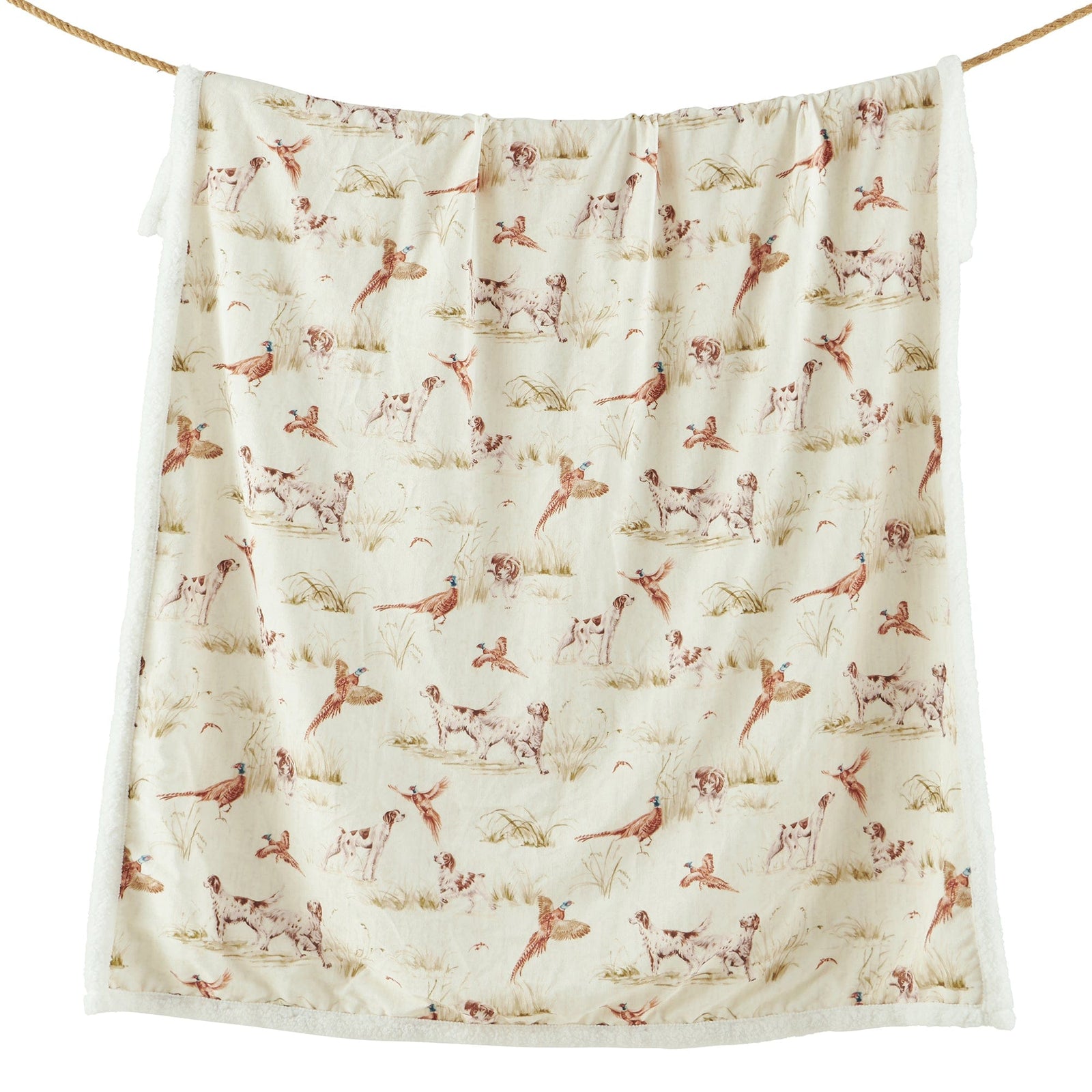Hunt Life Campfire Sherpa Throw Throw