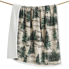 Joshua Campfire Sherpa Throw Throw
